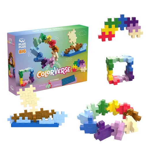 Plus Plus Learn to Build BIG Colorverse