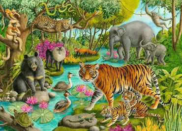 Ravensburger Puzzle 5163 Animals Of India