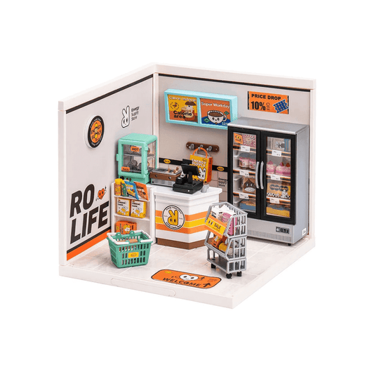 Robotime Rolife Energy Supply Store DIY Miniature House