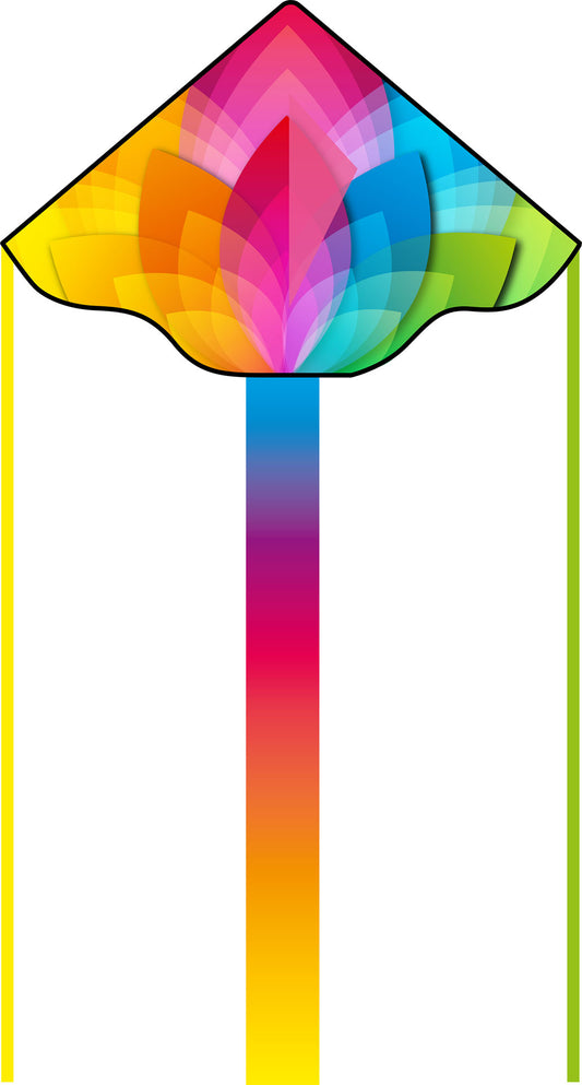 HQ Kites Simple Flyer Rainbow Flower 120CM 47"