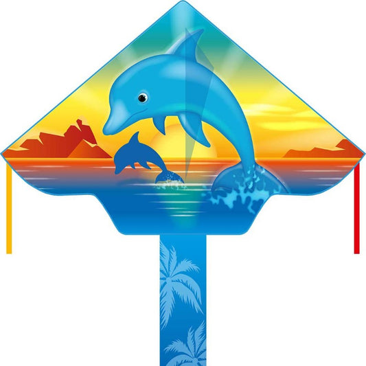 HQ Kites SIMPLE FLYER DOLPHIN SUNSET