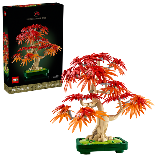 LEGO® Botanicals 10348 Japanese Red Maple Bonsai Tree