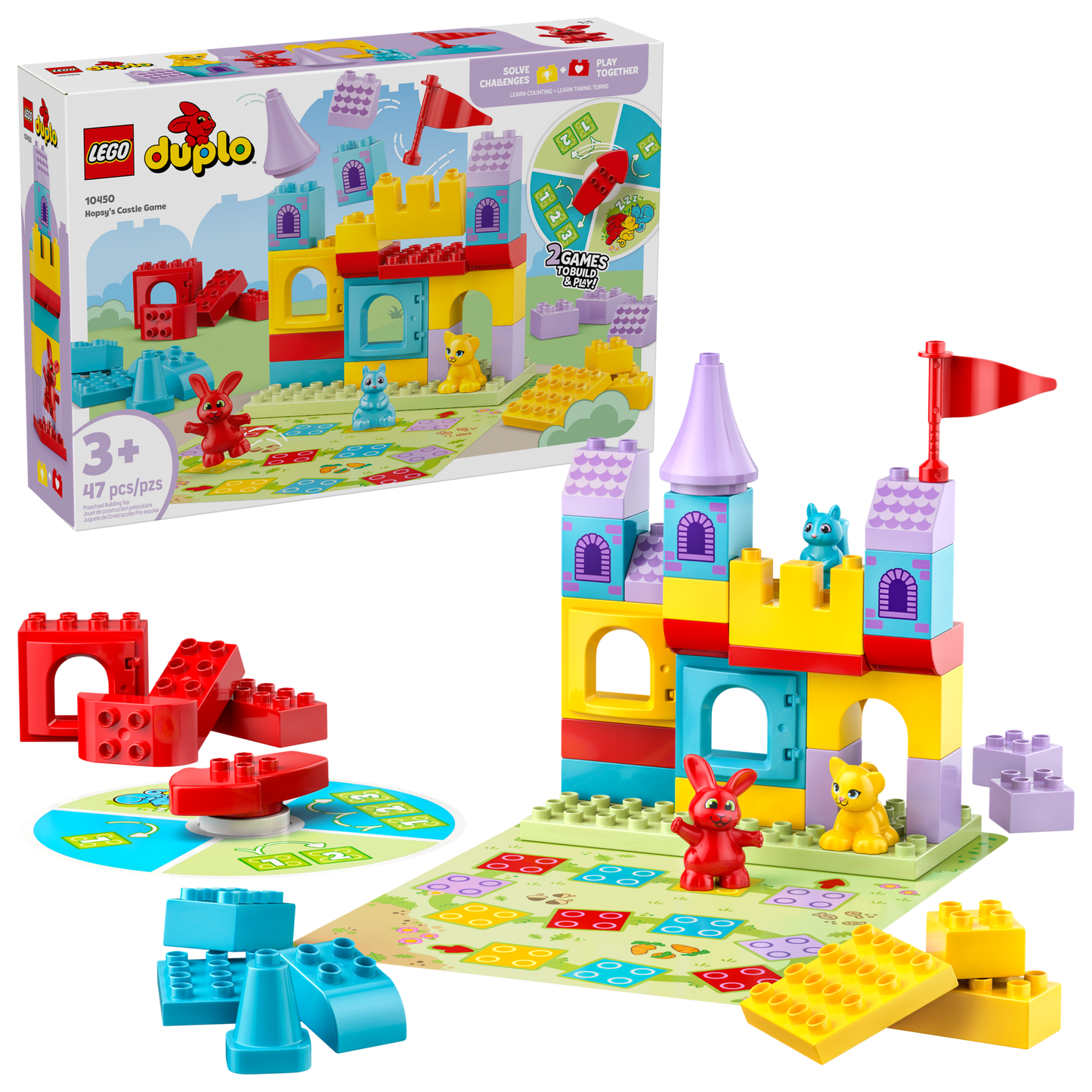 LEGO® DUPLO® 10450 Hopsy's Castle Game