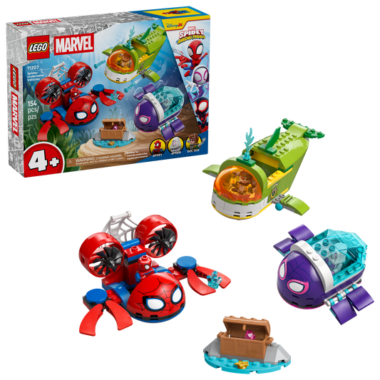 LEGO® Marvel 11207 Spidey: Underwater Vehicles