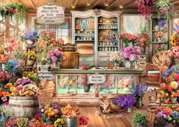 Ravensburger Puzzle 12001262 All Seasons Flower Shop