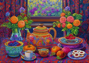 Ravensburger Puzzle 12001446 Time for Tea