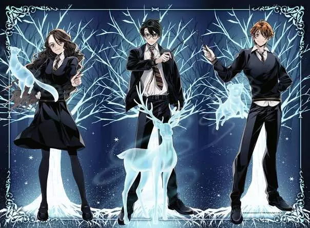 Ravensburger Glowing Patronus 500pc Puzzle