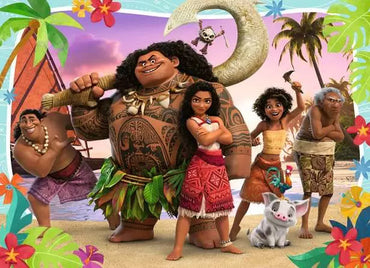 Ravensburger 12004069 Puzzle Moana 2 4X100PC