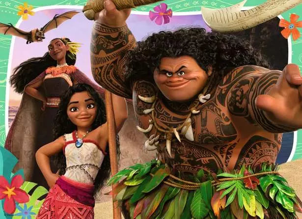 Ravensburger 12004069 Puzzle Moana 2 4X100PC