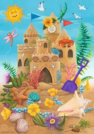 Ravensburger Puzzle Sunshine Sandcastle