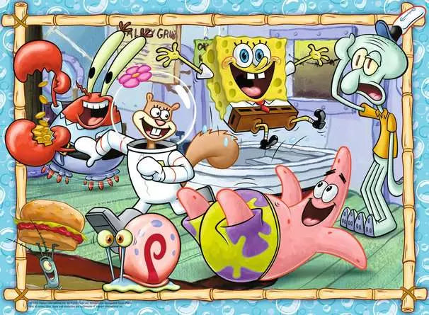 Ravensburger Spongebob Squarepants XXL 200 piece Jigsaw Puzzle