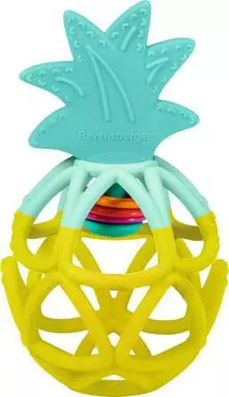 Ravensburger Play+ 12034112 Rattle Teether: Pineapple