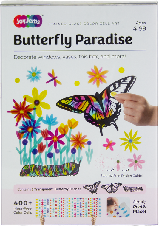 Joy Jems Studio Butterfly Stained Glass Kit
