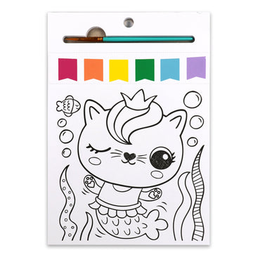 Bright Stripes iHeartArt JR Paint Pages- Magical Creatures
