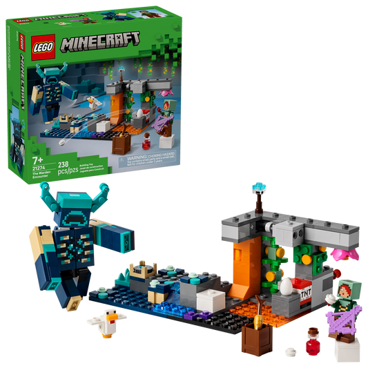 LEGO® Minecraft® 21274 The Warden Encounter