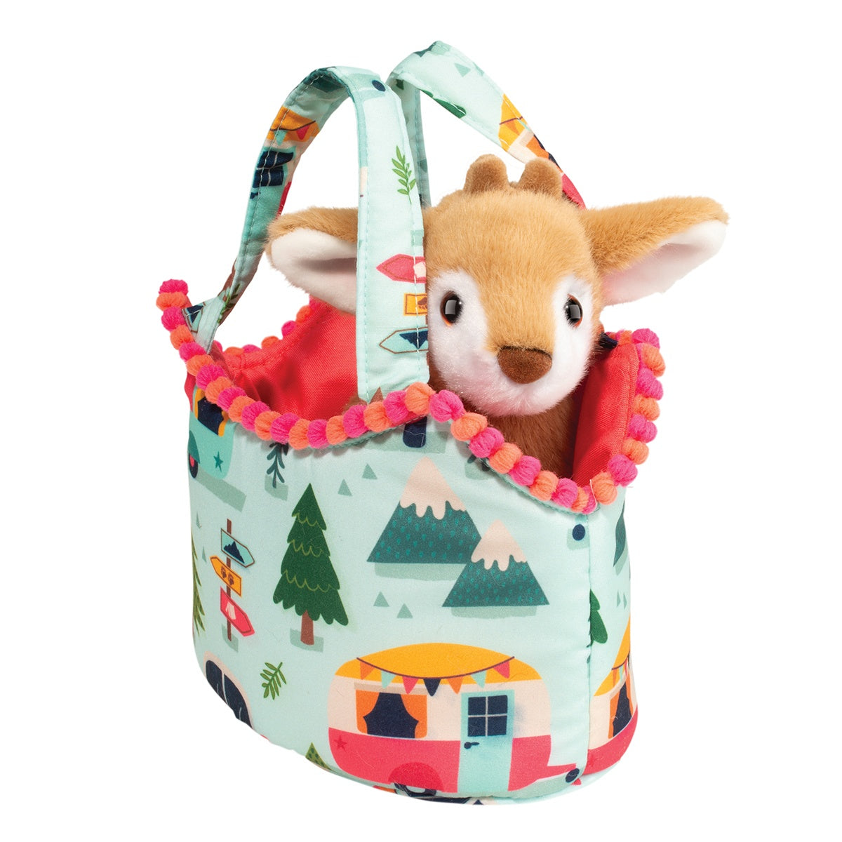 Douglas Cuddle Toy Camping Sassy Sak with Fawn