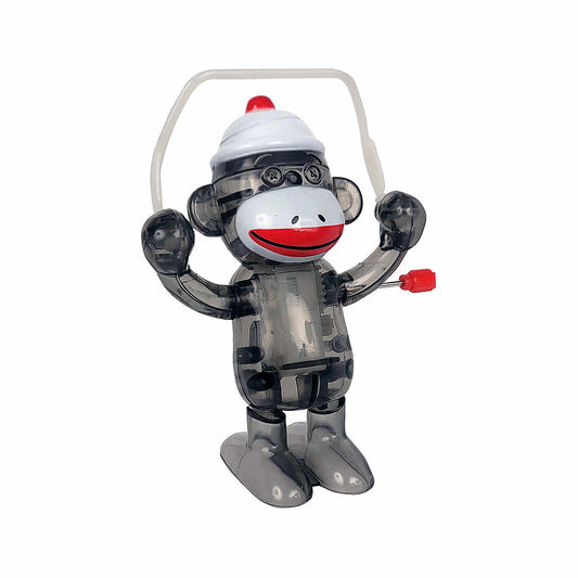 California Creations Skippy Wind Up Sock Monkey Toy