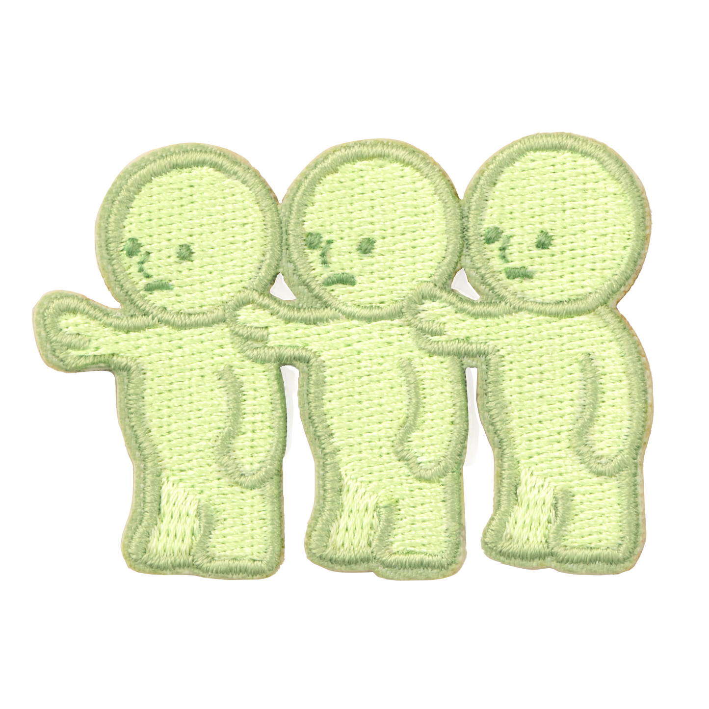 Dreams Smiski Embroidery Sticker Vol2 Little holding Shoulder