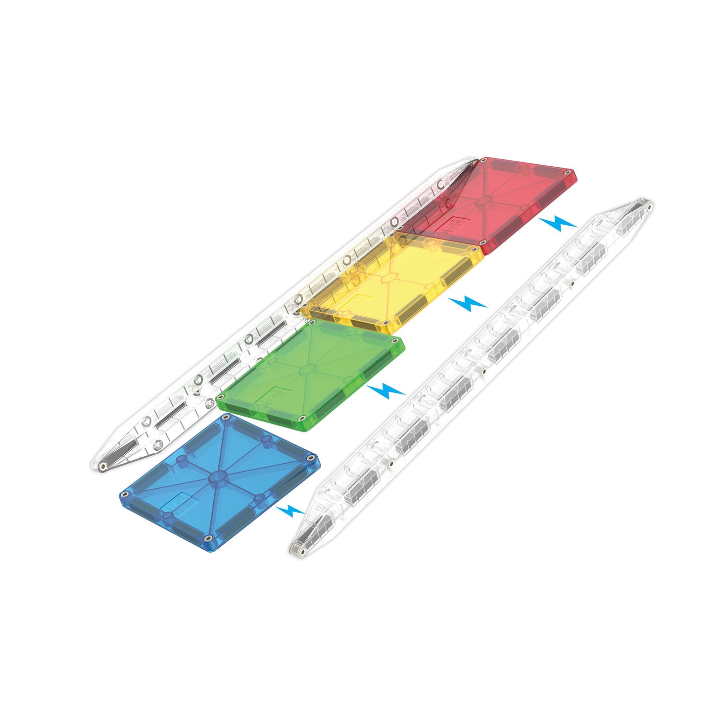 MAGNA-TILES® Rail Racers Rail Pack