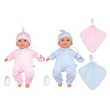 JC Toys Twin Nonis Doll Set