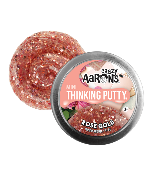 Crazy Aarons Putty World Mini Rose Gold
