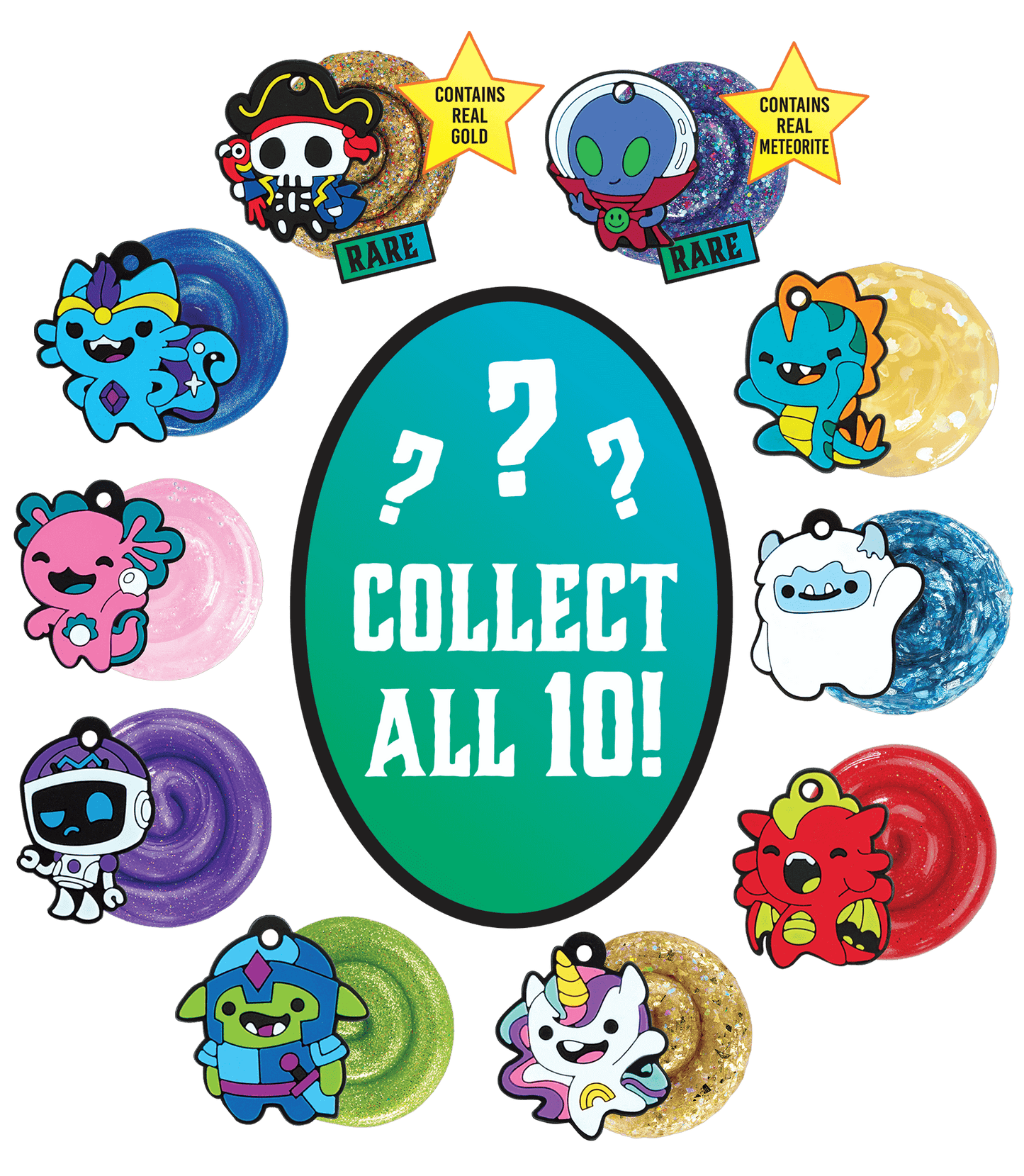 Crazy Aarons Putty World Mini Lost Treasure Guardians Pop