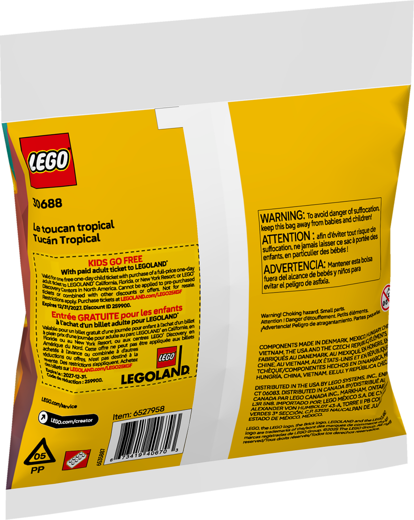 LEGO® 30688 Creator 3-in-1 TROPICAL TOUCAN