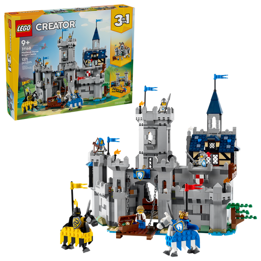 LEGO® Creator 3in1 31168 Medieval Horse Knight Castle