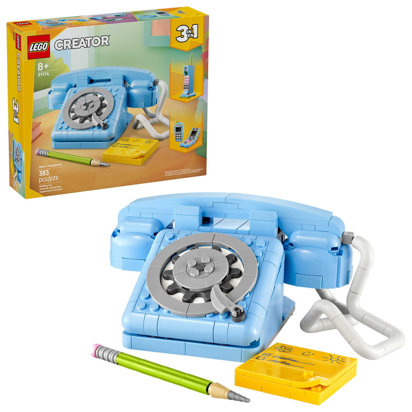 LEGO® Creator 3in1 31174 Retro Telephone