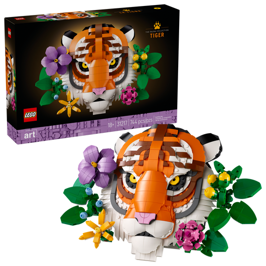 LEGO® Art 31217 The Fauna Collection - Tiger