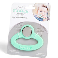 Toofeze Natural Cold Teether - Mint Green
