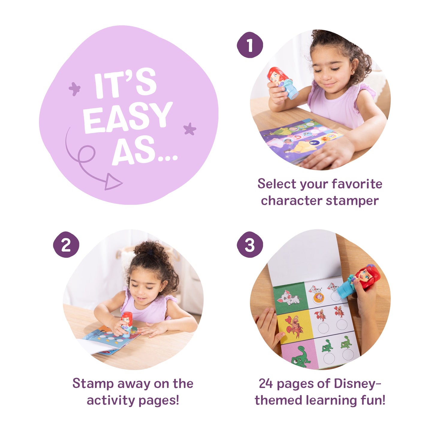 Melissa & Doug Sticker WOW!™ Activity Pad & Sticker Stamper - Ariel