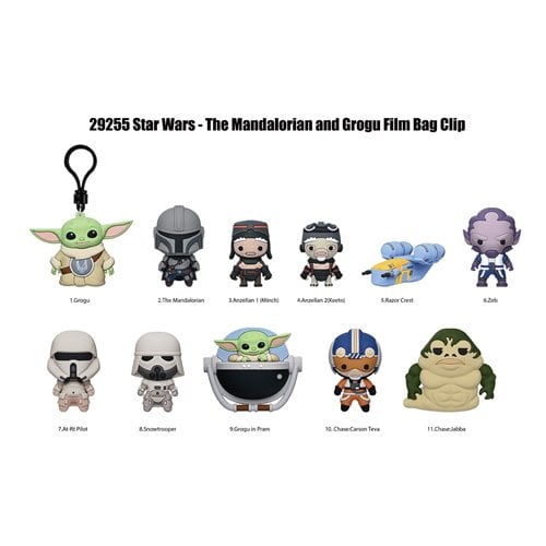Monogram Mandalorian & Grogu S1 Bag Clip Blind bag 1 Piece