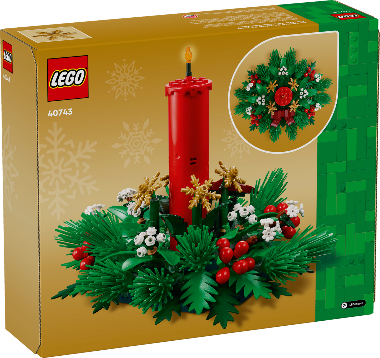 LEGO® 40743 Christmas Table Decoration