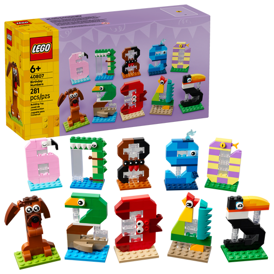 LEGO® 40807 Birthday Numbers