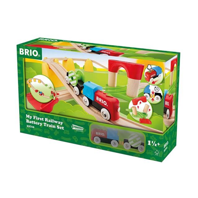 BRIO My First Railway Battery Operated Train Set | 63371000 | Brio