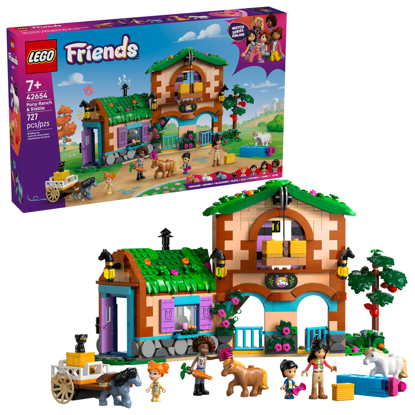 LEGO® Friends 42654 Pony Ranch & Stable