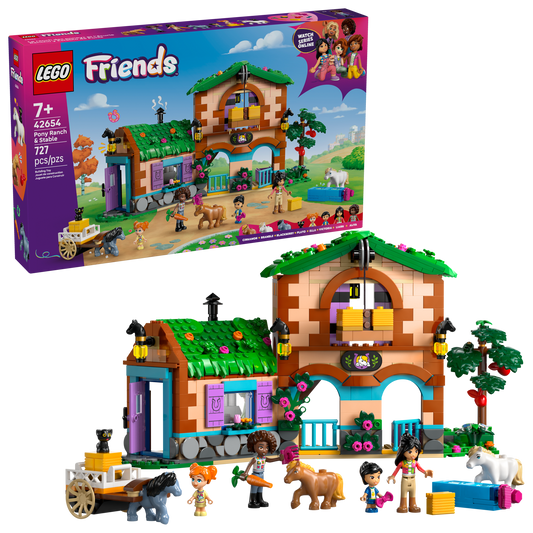 LEGO® Friends 42654 Pony Ranch & Stable