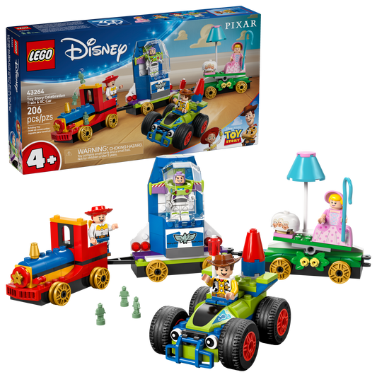LEGO® Disney 43264 Toy Story Celebration Train & RC Car