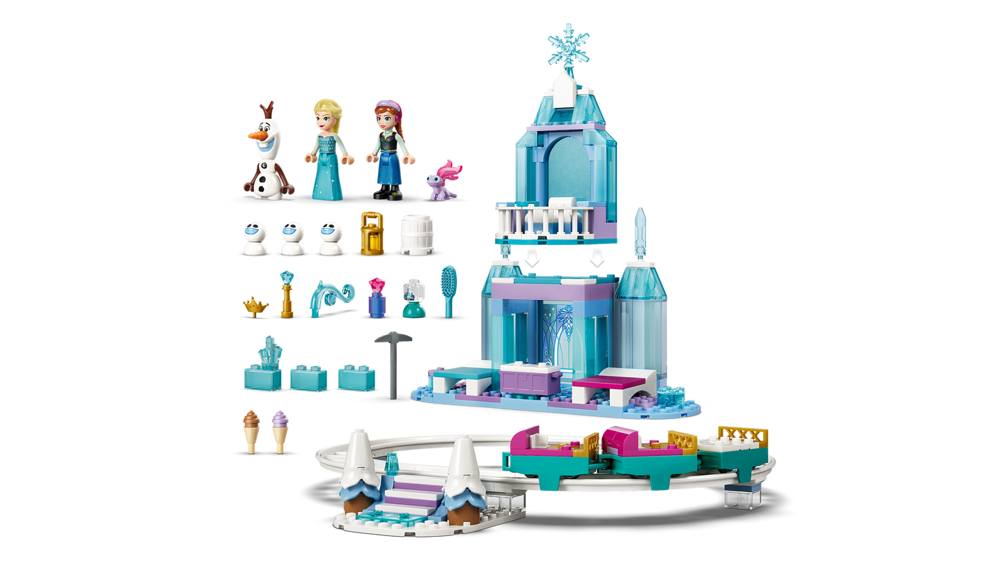 LEGO® Disney™ 43281 Elsa's Ice Castle & Snow Ride Adventure