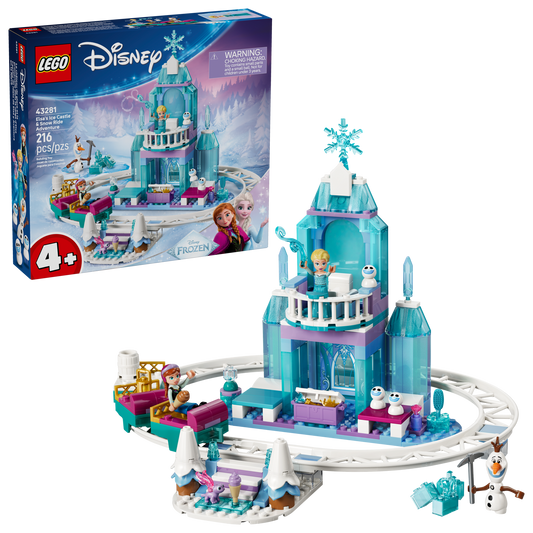 LEGO® Disney™ 43281 Elsa's Ice Castle & Snow Ride Adventure