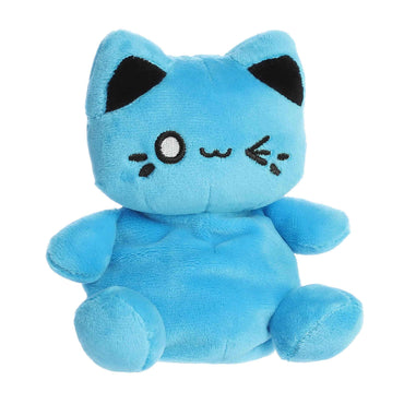 Aurora Plush® - Tasty Peach® - Palm Pals™ - 5" Electric Blue - Meowchi