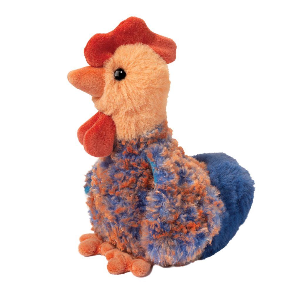 Douglas Cuddle Toy Chantillie Blue Lace Hen Mini Soft