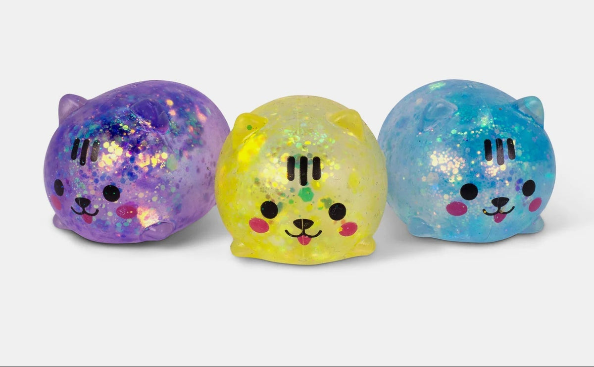 One For Fun Scrunchems Diddy Sugar Squishy Kitties (Random Color Assortment 1pc)