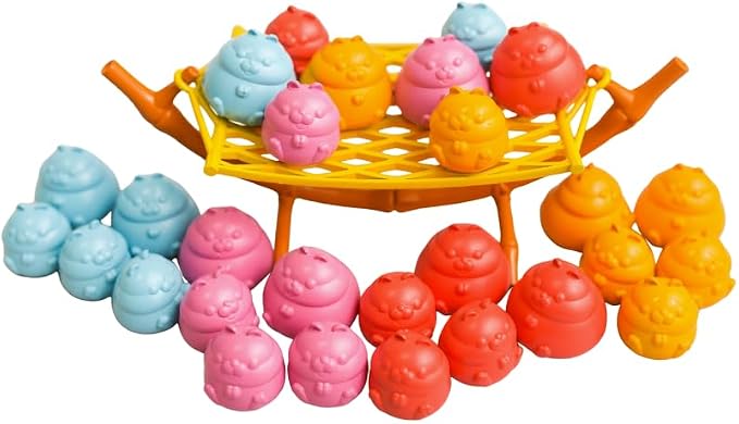 Blue Orange Games Hamster Hammock Dexterity Family Stacking Game