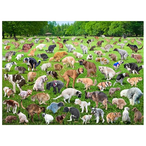 101 Pooping Puppies 500 Piece Puzzle