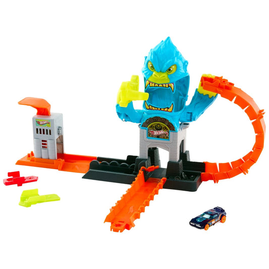 Mattel Hot Wheels City Gorilla Slam Attack Playset