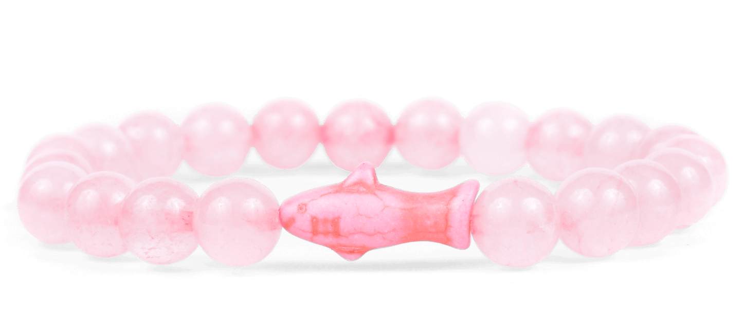 Fahlo The Voyage Bracelet Shark Coral Reef Pink
