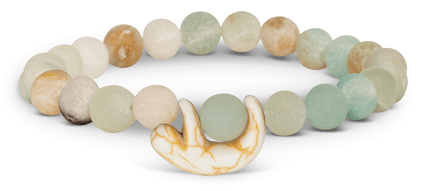 Fahlo The Wander Bracelet Sloth Sky Stone