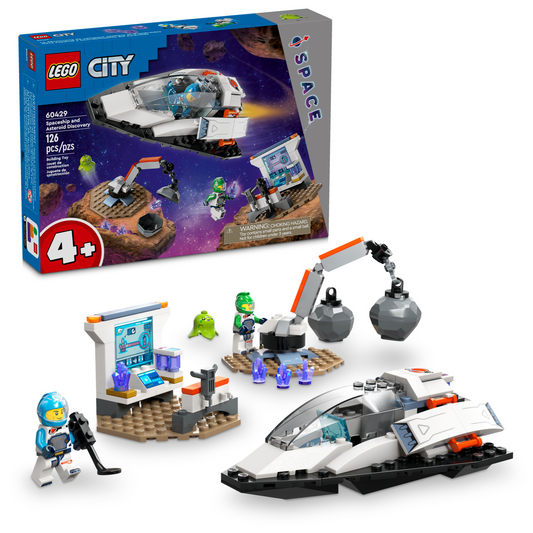LEGO® City 60429 Spaceship and Asteroid Discovery